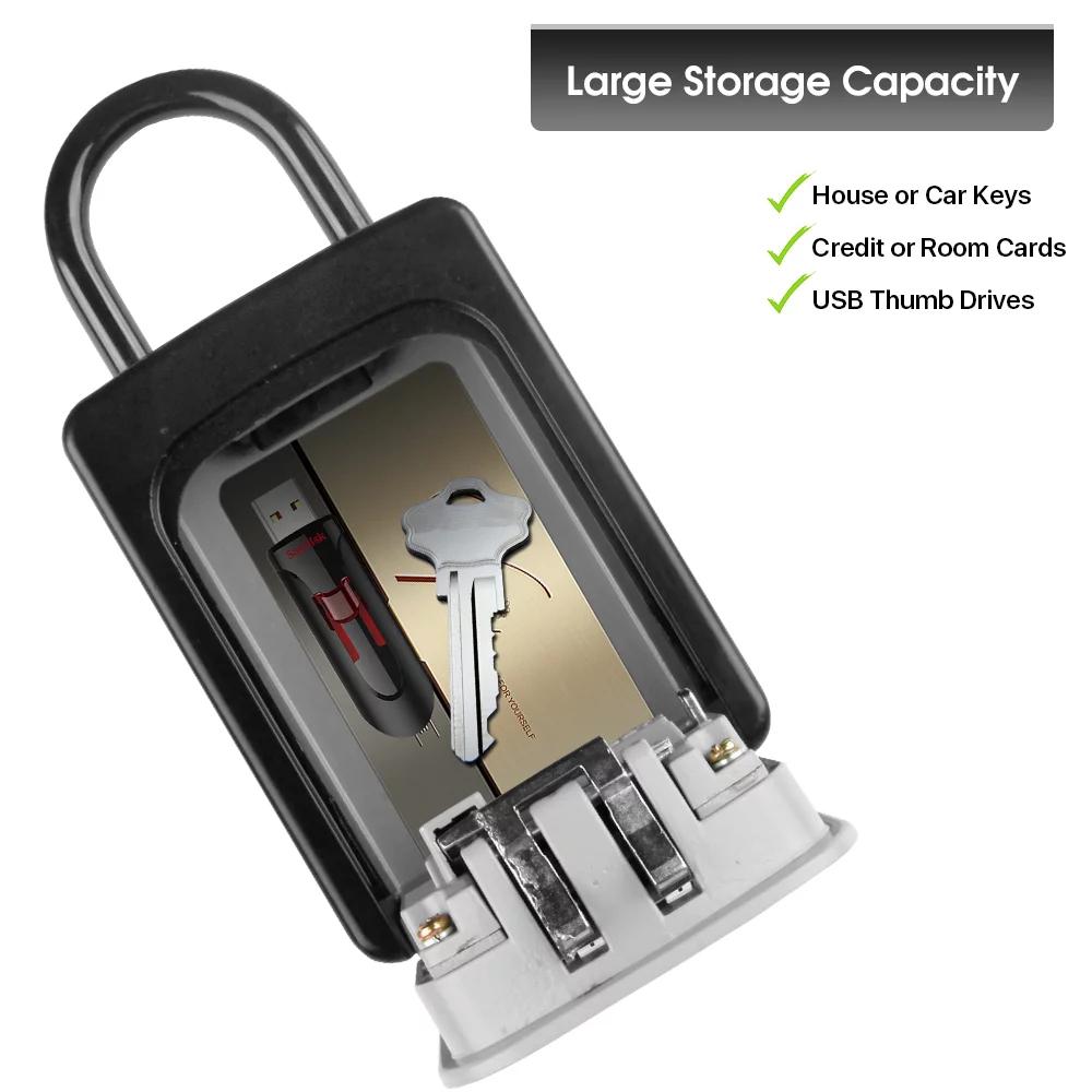 Kotak penyimpanan kunci Dindin - Lockbox Key Secure ulasan dan harga