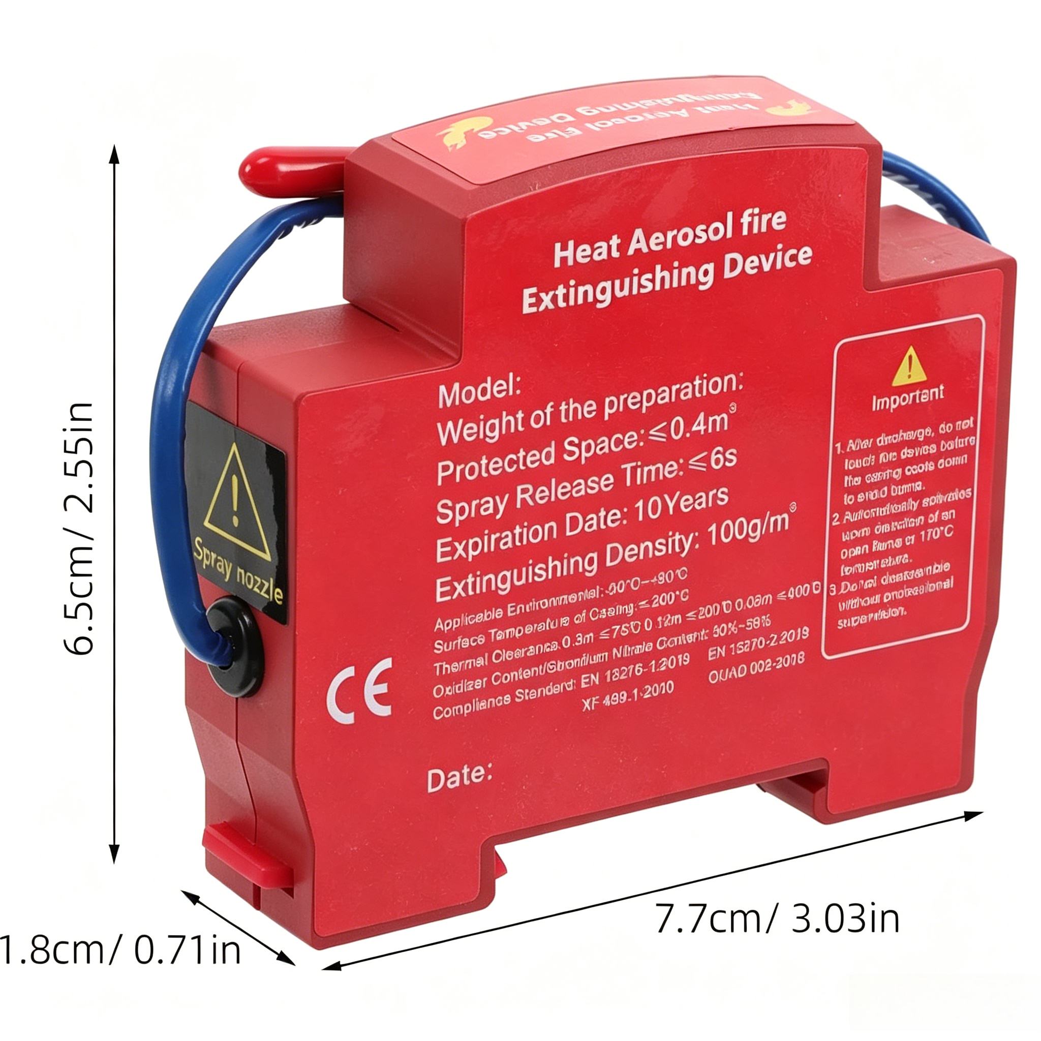 Unit Pemadam Kebakaran Aerosol - Fire Extinguisher Small ulasan dan harga