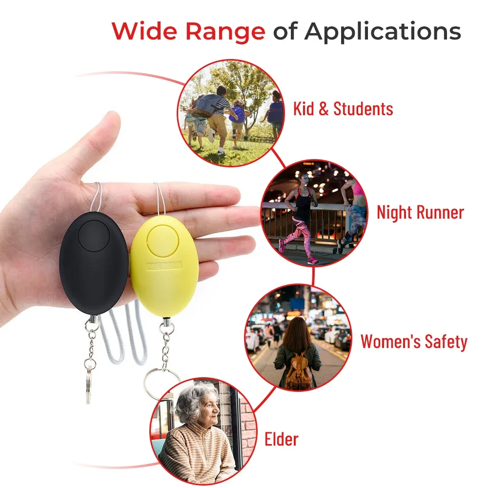 120dB Alarm Keamanan Pribadi G - Personal Alarm Keychain ulasan dan harga