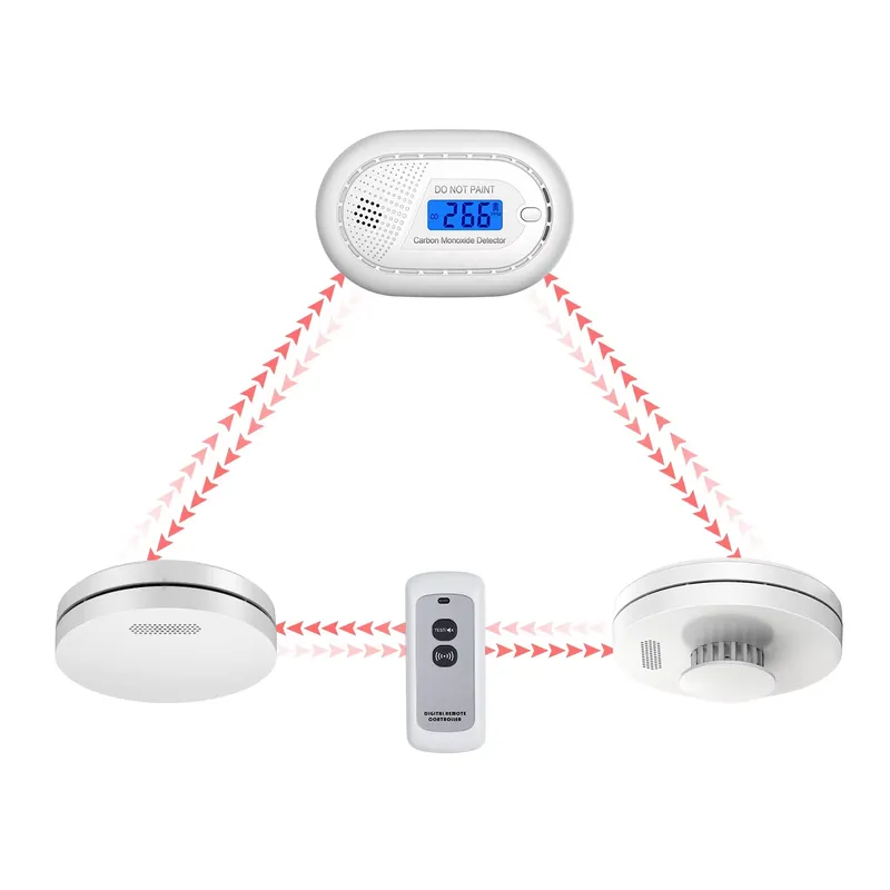 Alarm Asap dan Detektor Karbon - Smoke Detector Interconnected ulasan dan harga