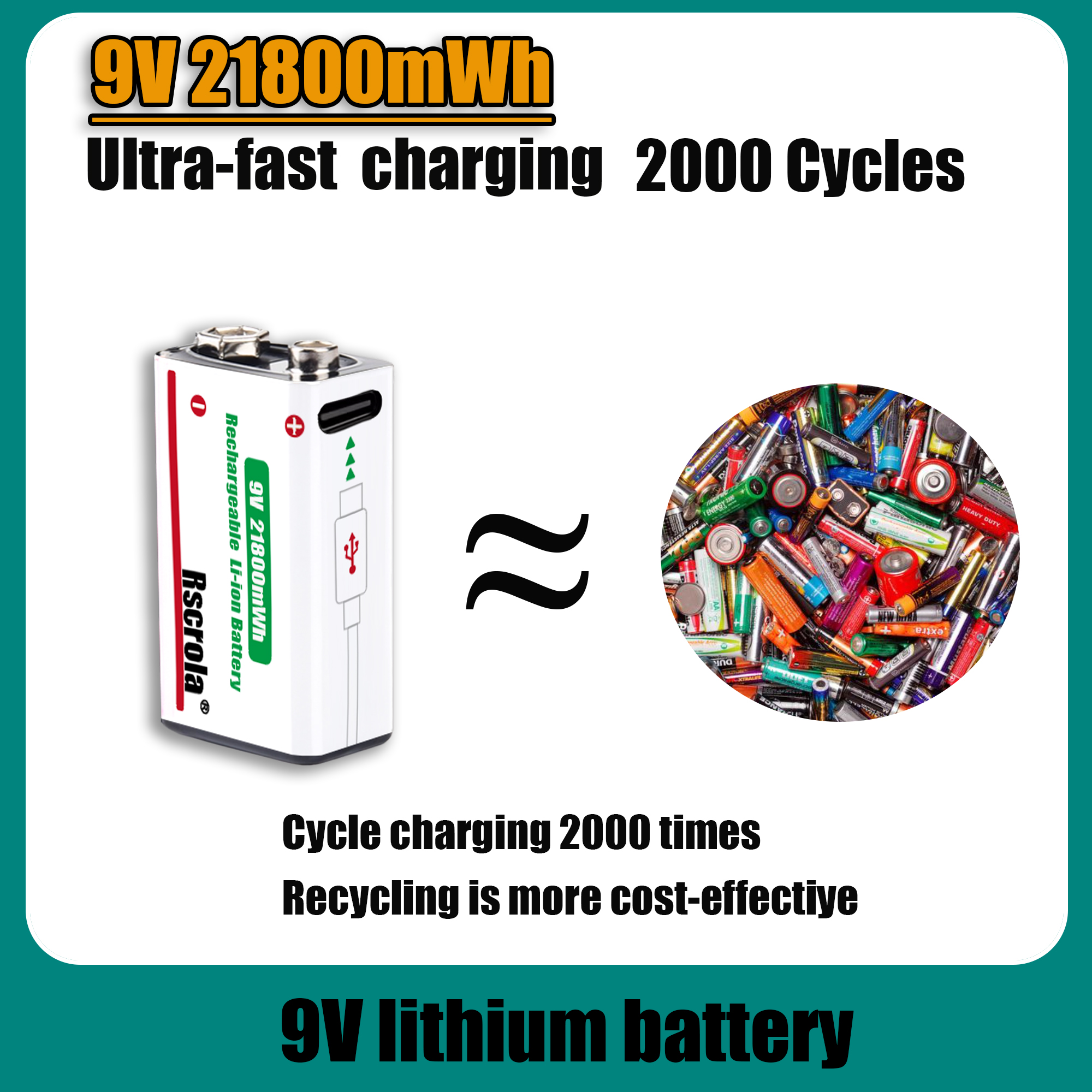 Baterai Lithium Ion 9V Isi Ula - Smoke Detector Interconnected ulasan dan harga