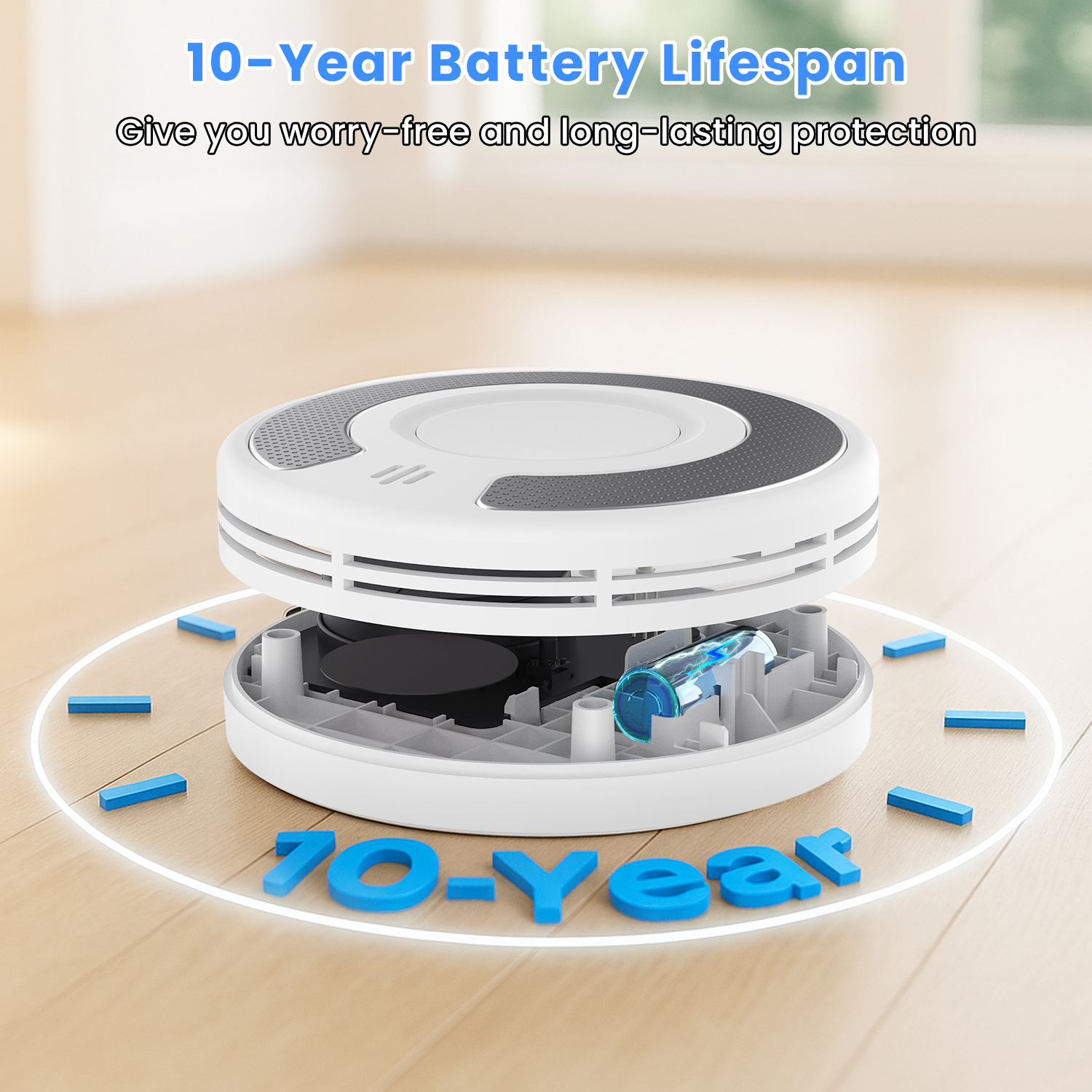 Alarm Asap Mandiri, Detektor A - Smoke Detector Interconnected ulasan dan harga