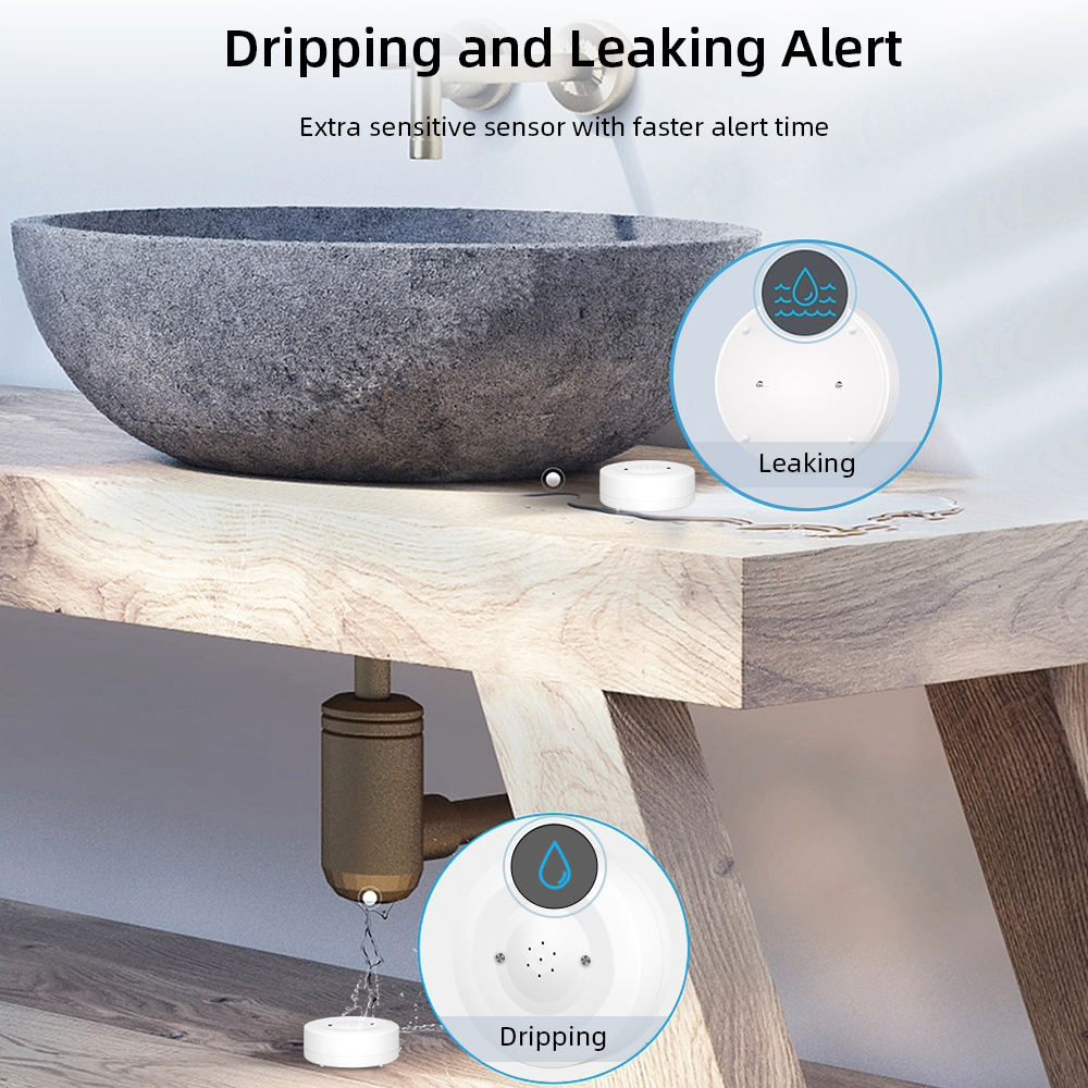 Alarm Kebocoran Air Rumah Tang - Water Alarm Sensor ulasan dan harga