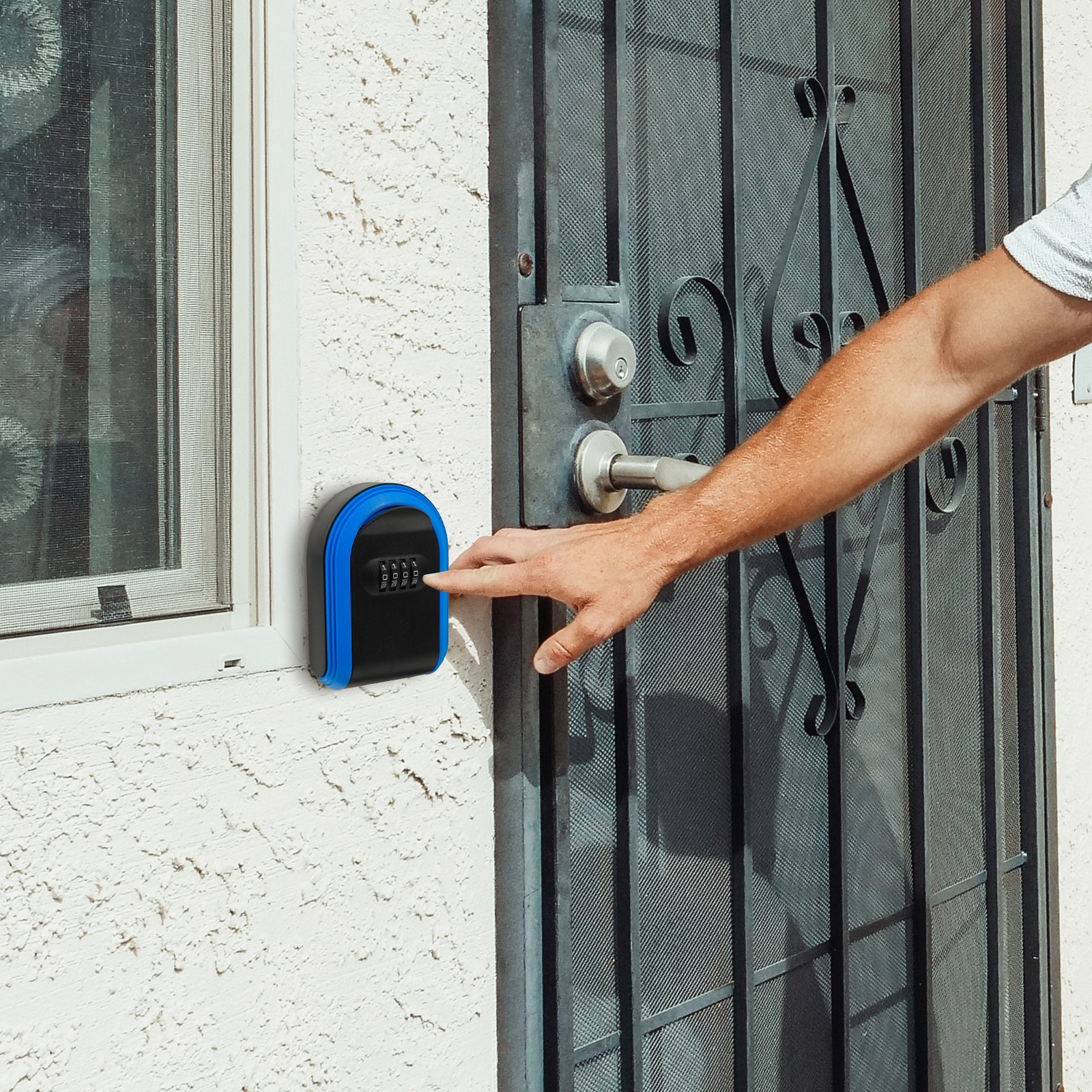 Kotak Kunci Dinding Plastik ya - Lockbox Key Secure ulasan dan harga