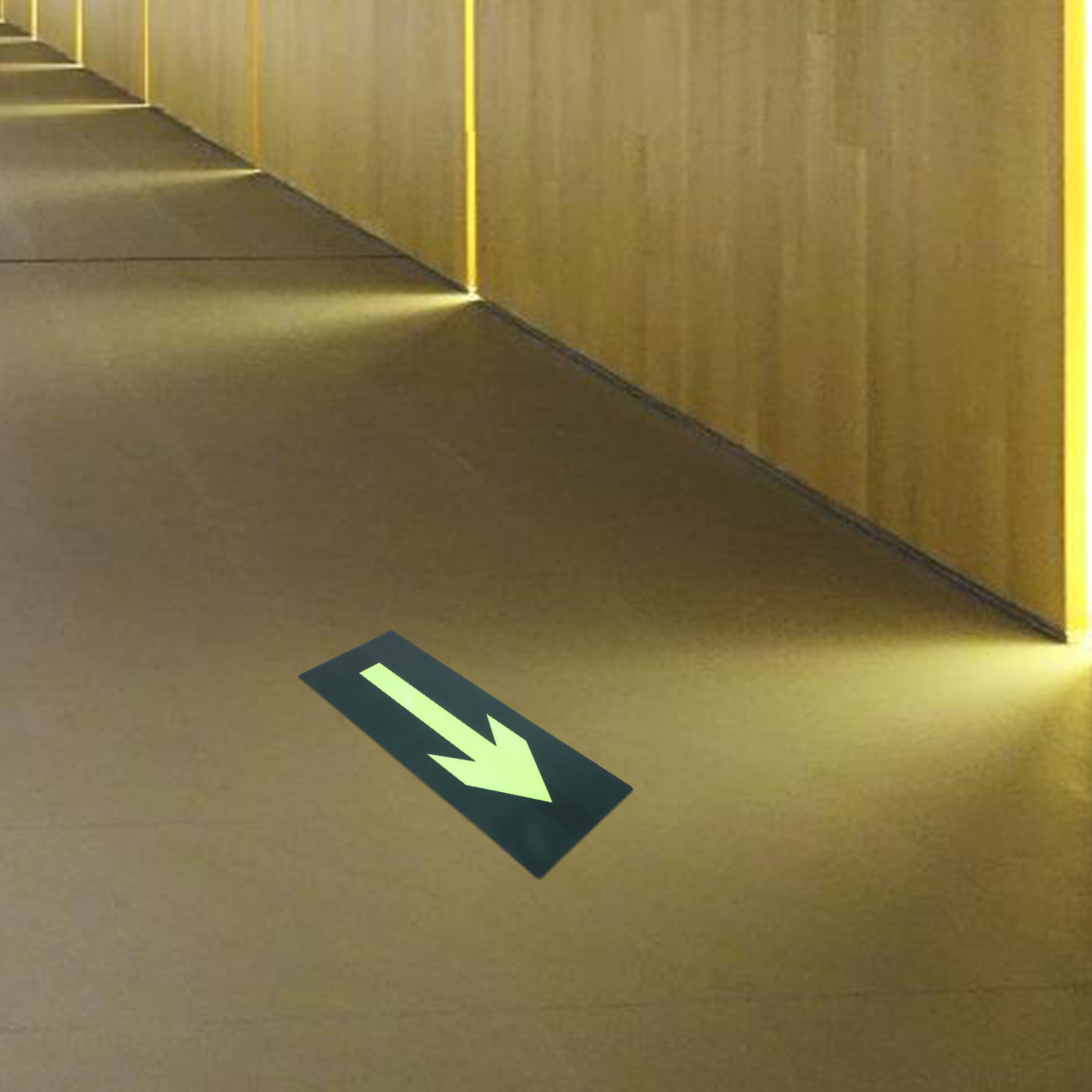 8Pcs Stiker Panah Tanda Darura - Emergency Exit Sign ulasan dan harga