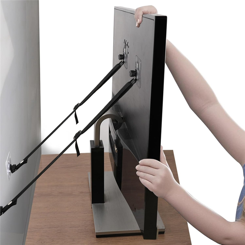 L62A 4 Buah Tali Pengaman TV D - Earthquake Anchor Strap ulasan dan harga