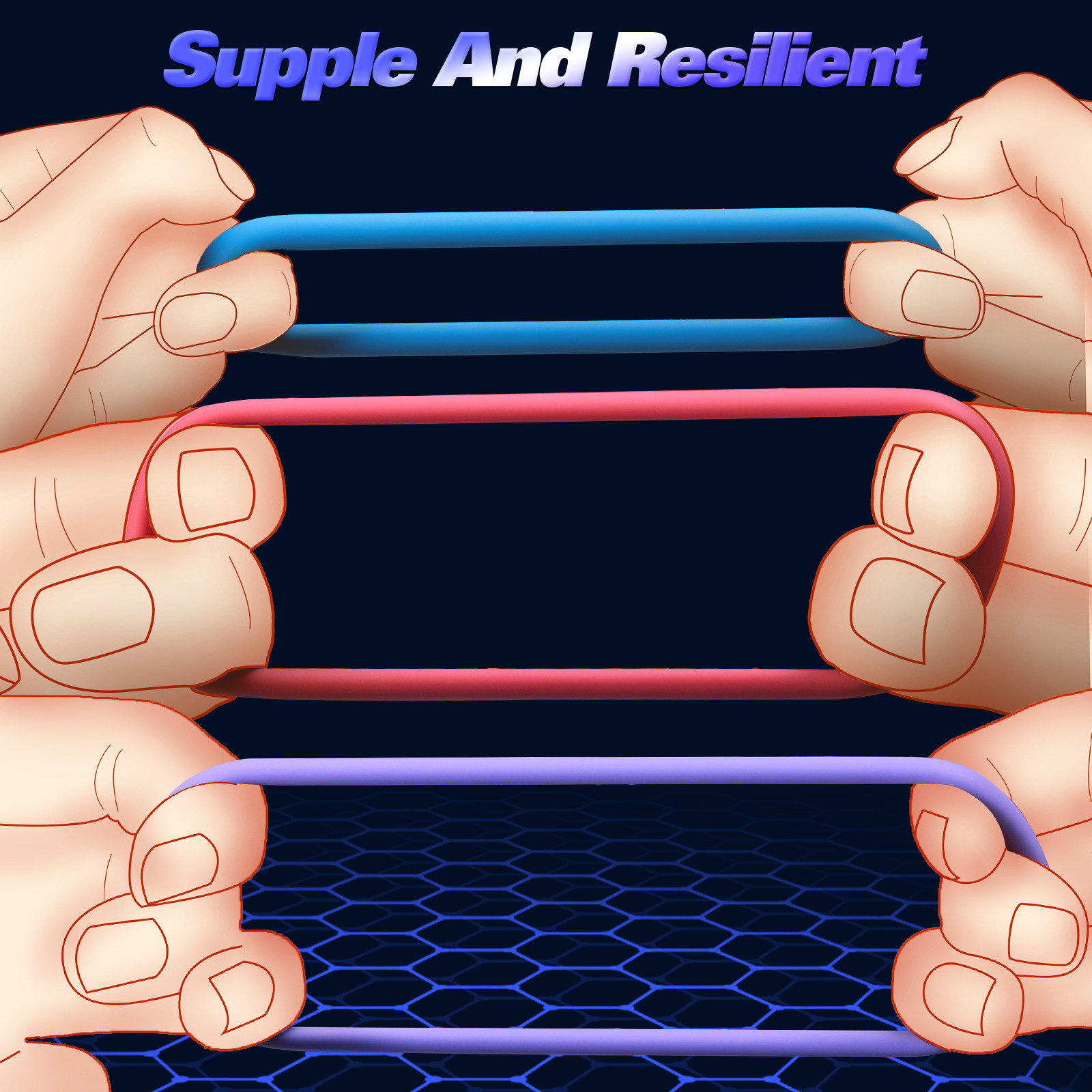 3pcs Cincin Penis Silikon Deng - Medicine Cabinet Lock ulasan dan harga