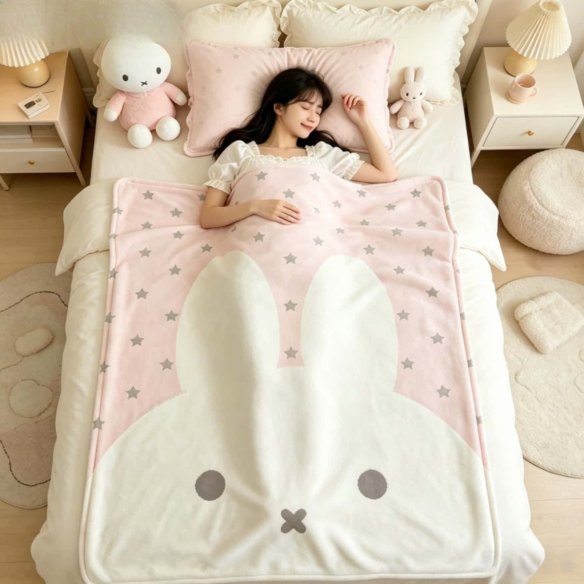 Selimut Miffy Kawaii Kartun Ke - Fire Blanket Kitchen ulasan dan harga